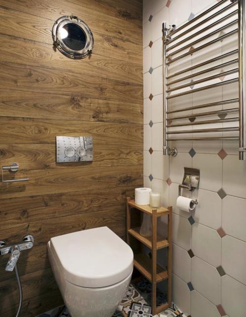 Маленький туалет в стиле лофт. Рекомендации по отделке уборной