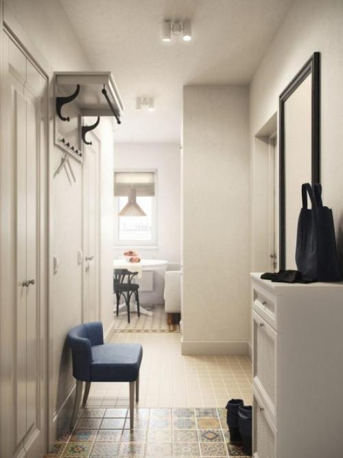 Идеи для дизайна однокомнатной квартиры.  Дизайн в однокомнатной квартире 10