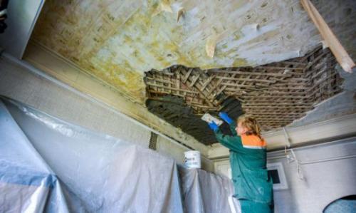 Просел потолок в старом доме. Как починить просевший потолок из дранки в старом доме