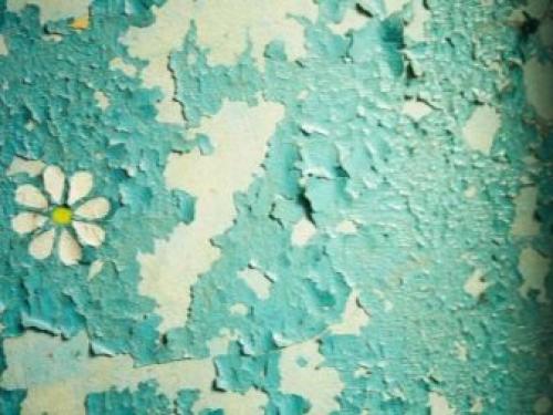 Как удалить старую масляную краску со стен. Термический способ 08