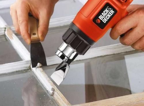 Снять краску со стены феном. 5 советов, как снять старую краску с помощью строительного фена