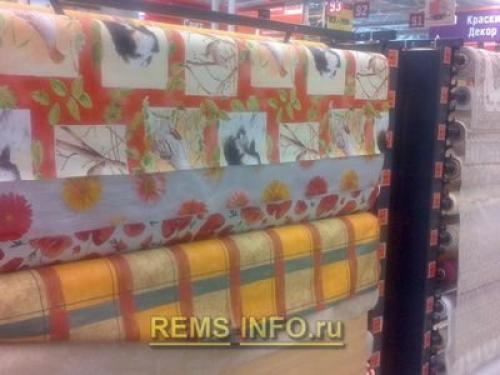 Клеенка на стену для кухни. Фартук для кухни своими руками.