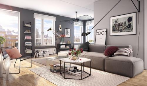 Как выбрать подходящие материалы для серых интерьеров гостиной. Основные рекомендации дизайнера