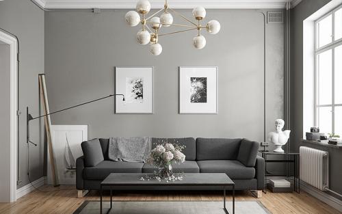 Серые обои для гостиной. Преимущества 33 Серые обои для гостиной. Преимущества 33