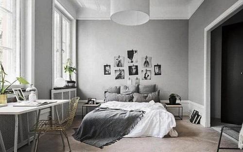 Серые обои для гостиной. Преимущества 34 Серые обои для гостиной. Преимущества 34