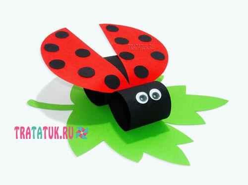 Как и из чего сделать божью коровку своими руками. Поделка для детей божья коровка: 100 идеи