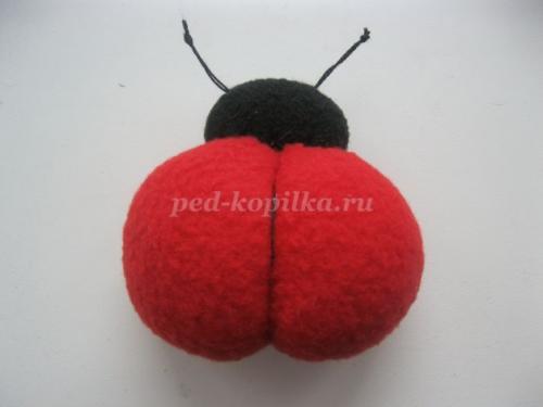 Божья коровка своими руками для сада на даче. Поделка «Божья коровка» своими руками: 55 идей для детей и для сада 14