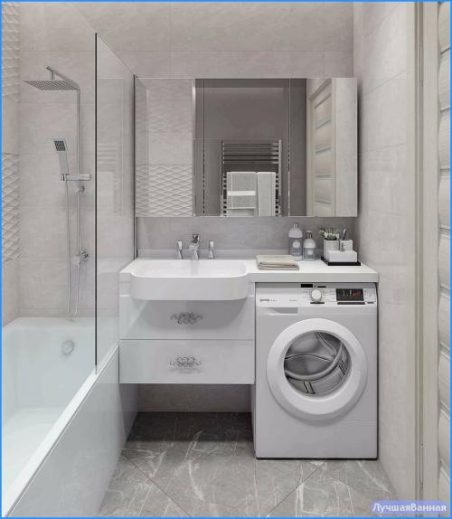 Дизайн маленькой ванной комнаты 2022. Дизайн ванной комнаты 4 кв.м. 2022: 150+ фото лучших идей