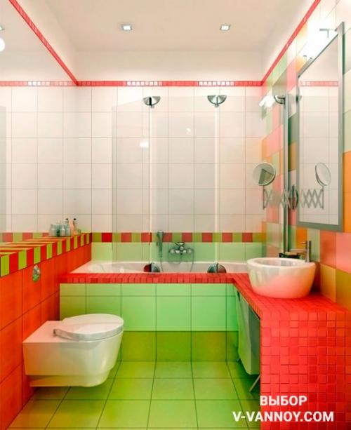 Маленькая ванная комната 2022. Дизайн маленькой ванной комнаты 2022: яркие современные идеи - 50 фото