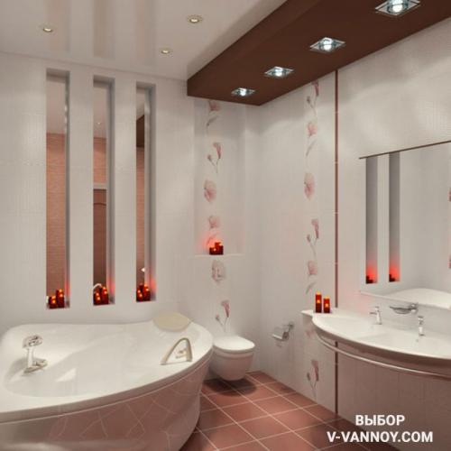 Маленькая ванная комната 2022. Дизайн маленькой ванной комнаты 2022: яркие современные идеи - 50 фото