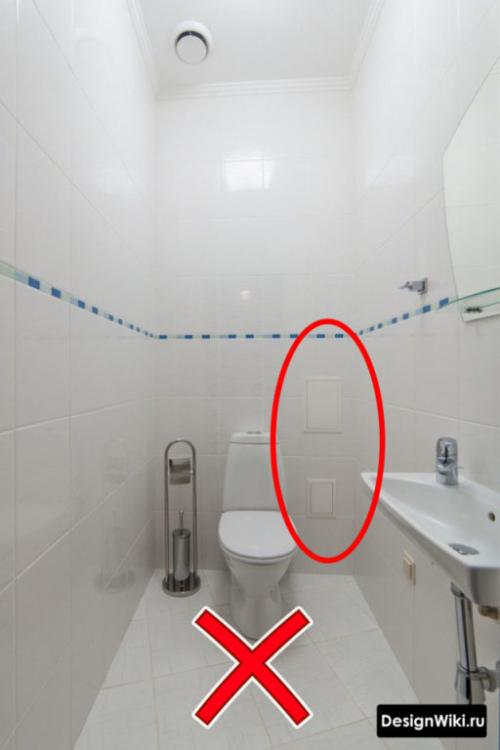 Дизайн туалета 2 кв. Как красиво оформить помещение маленького туалета и не потерять драгоценные квадратные метры? 16 Дизайн туалета 2 кв. Как красиво оформить помещение маленького туалета и не потерять драгоценные квадратные метры? 16