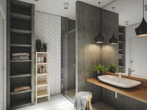 Дизайн ванной комнаты с душевой кабиной 2021. Модный дизайн ванной комнаты с душевой кабиной и фото 2022 года