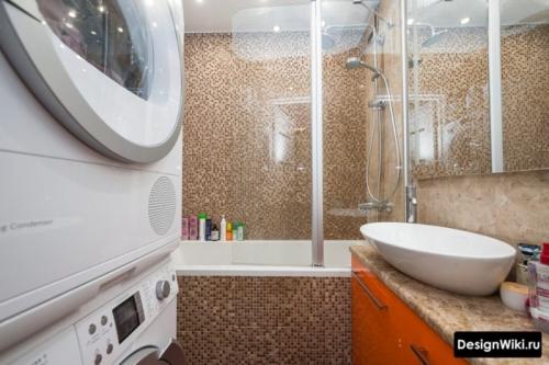 Дизайн маленькой ванной 2022. Что лучше для маленькой ванной с туалетом — угловая ванна или душевая в интерьере с ограниченным пространством 20