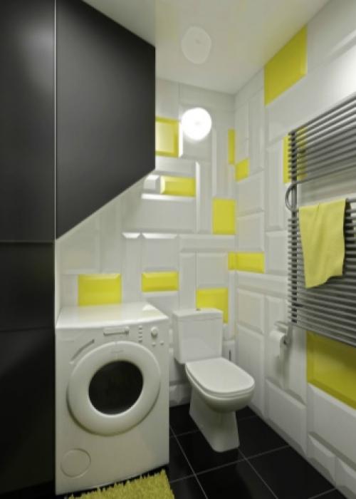 Дизайн ванной комнаты с туалетом. Дизайн ванной комнаты совмещённой с туалетом: 10 правил, 9 стилей и 127 примеров 05 Дизайн ванной комнаты с туалетом. Дизайн ванной комнаты совмещённой с туалетом: 10 правил, 9 стилей и 127 примеров 05