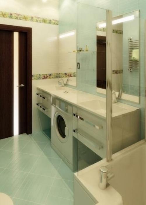 Дизайн ванной комнаты с туалетом. Дизайн ванной комнаты совмещённой с туалетом: 10 правил, 9 стилей и 127 примеров 06 Дизайн ванной комнаты с туалетом. Дизайн ванной комнаты совмещённой с туалетом: 10 правил, 9 стилей и 127 примеров 06