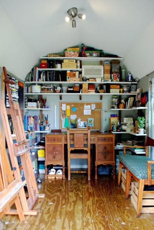 Какие из этих советов могут помочь мне сделать свою мастерскую более эффективной. Советы по оформлению художественной мастерской