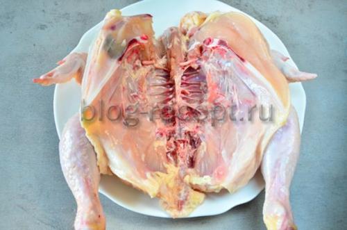 Курица табака в духовке целиком с хрустящей корочкой. Жарим цыпленка табака в… духовке, с корочкой, хрустящего