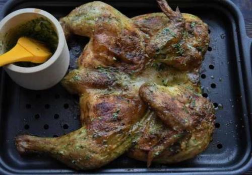 Время приготовления цыпленка табака в духовке. Цыпленок табака в духовке с хрустящей корочкой