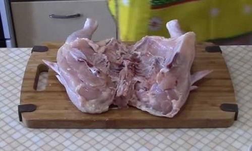 Курица Табака в духовке целиком. Как приготовить цыпленка табака в духовке, в рукаве