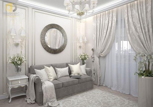 Как сделать гостиную с серыми стенами более функциональной. В каком стиле сделать гостиную в сером цвете?