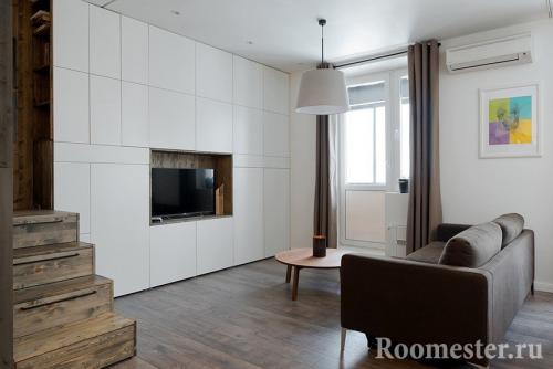 Какие цвета лучше использовать для интерьера однокомнатной квартиры 35 кв.м. Используем преимущества планировки