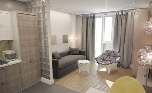 Какие материалы лучше использовать для отделки стен и пола в однокомнатной квартире 35 кв.м. Квартира площадью 35 кв. м.