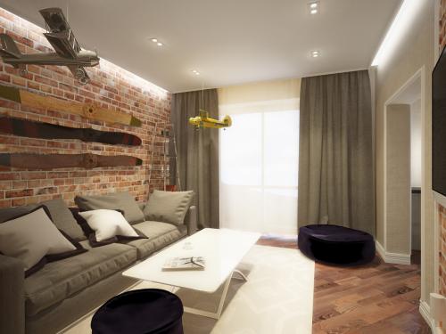 Дизайн спальня-гостиная 20 кв м. Условное зонирование и дизайн гостиной-спальни 20 кв.м