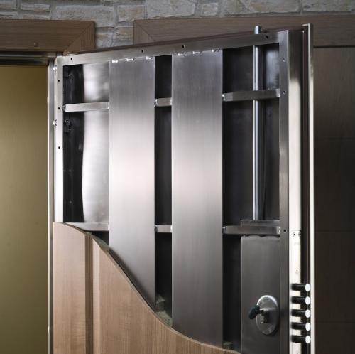 Укрепление безопасности: Входные двери с металлической входной дверью 05