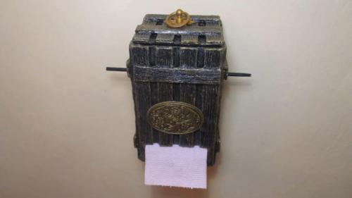 Держатель туалетной бумаги своими руками из картона. Это нужно в каждом доме! Крутая идея для туалета из картона