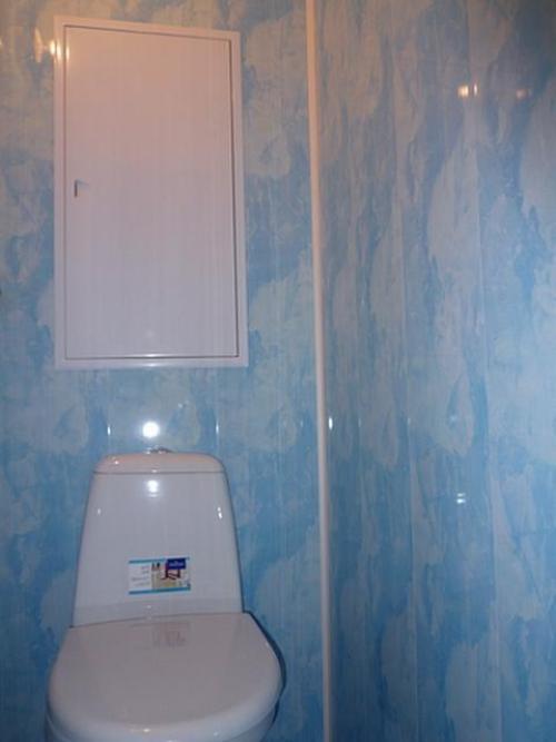 Отделка стен в туалете панелями. Ремонт туалета пвх панелями своими руками