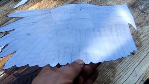 Как сделать летающее пугало. Процесс изготовления чучела птицы