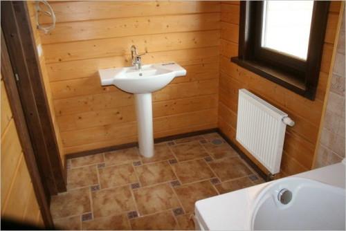 Монтаж плитки на деревянный пол в ванной комнате. Укладка плитки на деревянный пол в ванной