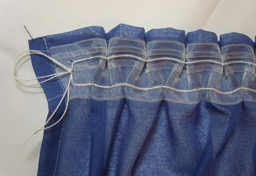 Расчет ткани для пошива штор на люверсах. 13