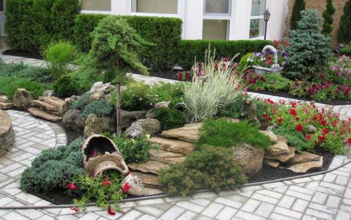 Озеленение двора в частном доме. Основные моменты работы 37 Озеленение двора в частном доме. Основные моменты работы 37