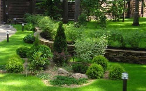 Озеленение двора в частном доме. Основные моменты работы 30 Озеленение двора в частном доме. Основные моменты работы 30