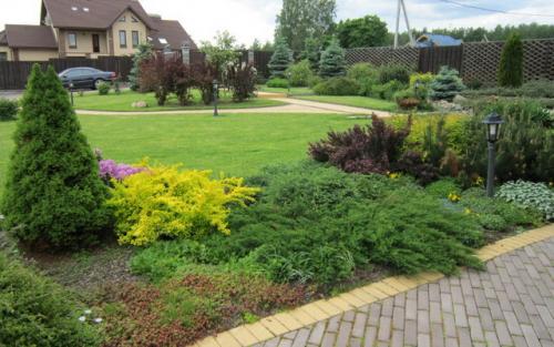 Озеленение двора в частном доме. Основные моменты работы 33 Озеленение двора в частном доме. Основные моменты работы 33