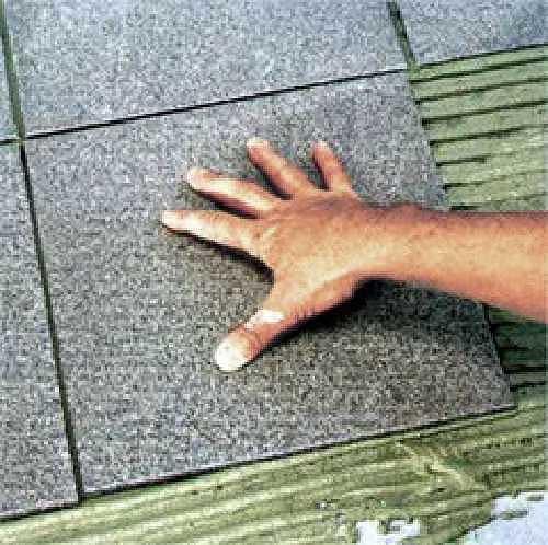 Плитка на деревянный пол в ванной. Первый метод: сухое выравнивание 12