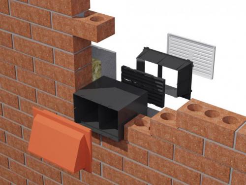 Отверстие для вентиляции. Вентиляция в фундаменте