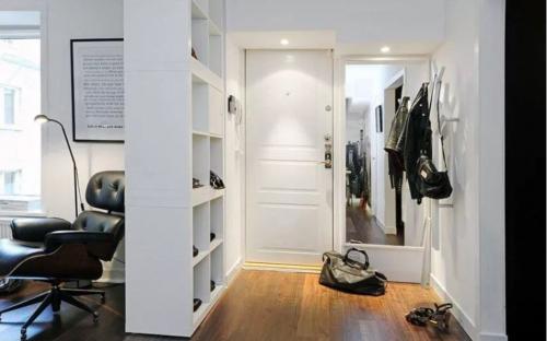 Уникальные идеи для зонирования прихожей в квартире с открытой планировкой 03 Уникальные идеи для зонирования прихожей в квартире с открытой планировкой 03