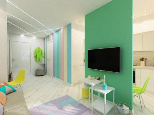 Просто и эффективно: 5 способов отделить кухню в квартире-студии 05