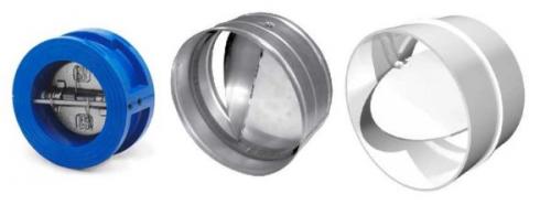 Вентиляция с обратным клапаном через стену. Способ открывания 02