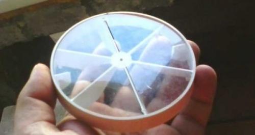 Вентиляция с обратным клапаном через стену. Способ открывания 05