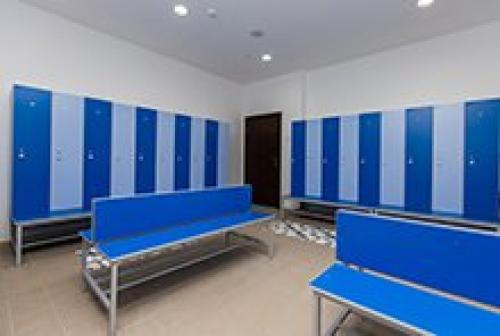 Гардеробные шкафчики для раздевалок размеры. Шкафы для производственных раздевалок 03