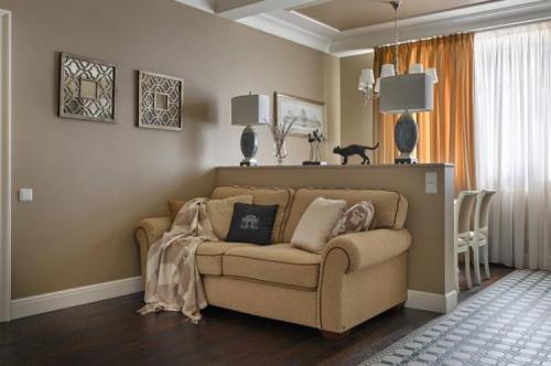 Что такое зонирование в интерьере однокомнатной квартиры