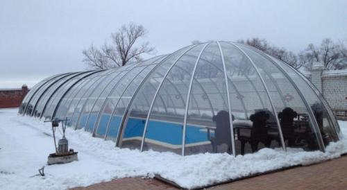 Уличный бассейн в теплице. Бассейн в теплице: крытая мокрая красота, требующая расходов и жертв