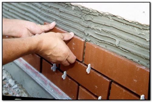 Фасадная штукатурка для пеноблоков. Плитка