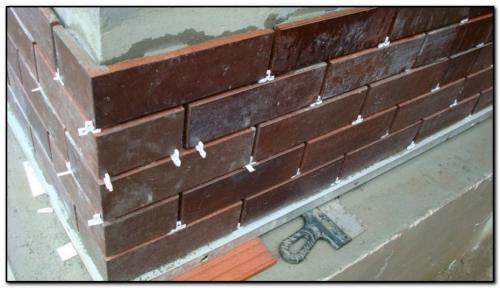 Фасадная штукатурка для пеноблоков. Плитка