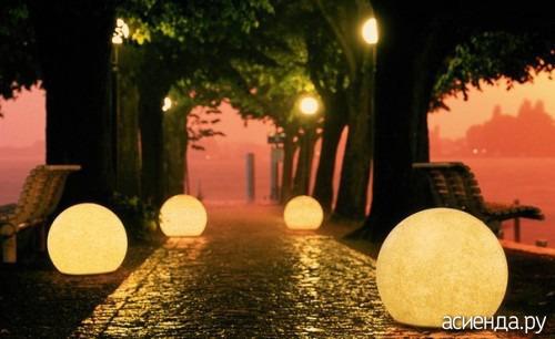 Что такое подсветка камней в саду. Светящиеся камни: оригинальное освещение сада