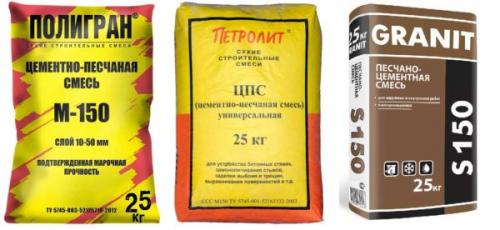 Как правильно смешать раствор для чернового пола. Пропорции классической стяжки из ЦПС