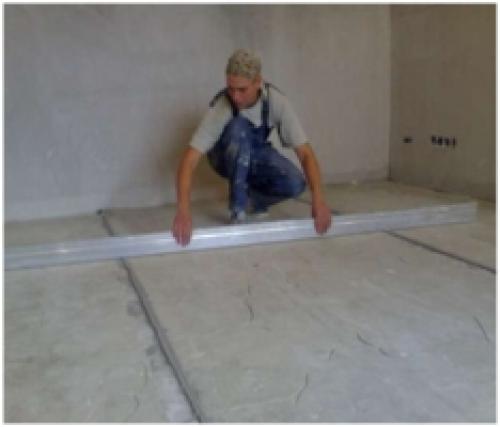 Что такое чистый пол в строительстве. Разметка уровня чистого пола